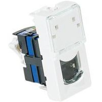 Plastron mosaic 45X45 1 port RJ45 cat 5e stp - Image principale