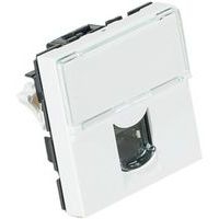 Plastron mosaic 45X45 1 port RJ45 cat 6 stp - Image principale