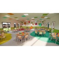 Table Carélie rectangulaire 120 x 80 cm fixe 4 pieds stratifié - Image 2