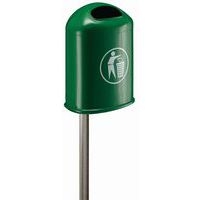 Poteau de fixation pour poubelle métal anti-feu - Image 2