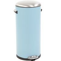 Poubelle à pédale Belle Deluxe 30 L  - EKO, Coloris : Bleu clair - Image principale
