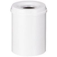 Corbeille à papier anti-feu V-Part 15 ltr blanc - Image principale