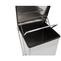 Conteneur à pédale industriel - 152 L, Coloris : Gris - Image 2