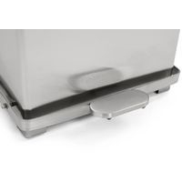 Conteneur à pédale industriel - 27 L, Coloris : Gris - Image 2