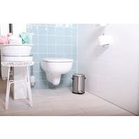 Poubelle à pédale Belle Deluxe 3L, Matériau : Inox - Image 2