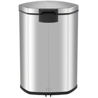 Poubelle Shell pour le tri sélectif 44L, Matériau : Inox - Image 3