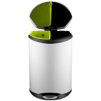 Poubelle Shell pour le tri sélectif 44L, Matériau : Acier inox - Image 4