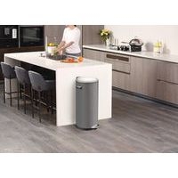 Poubelle à pédale Belle Deluxe 30 L  - EKO, Coloris : Gris - Image 4