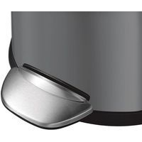 Poubelle à pédale Belle Deluxe 3 L  - EKO, Coloris : Gris - Image 2