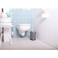 Poubelle à pédale Belle Deluxe 3 L  - EKO, Coloris : Gris - Image 4
