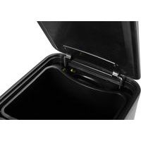 Poubelle à pédale Ecoslim Step Bin 20+20 L EKO inox mat - Image 3