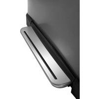 Poubelle à Pédale tri sélectif E-cube 28+18L EKO Acier noir - Image 3