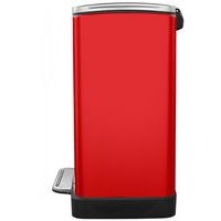 Poubelle à Pédale tri sélectif E-cube 28+18 ltr EKO rouge - Image 4