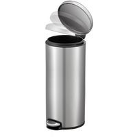 Poubelle à pédale Maggey 30L inox mat - Image 4