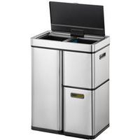 Poubelle élégante Mirage Plus Sensor Recycler 30+15+15 L - Image 7