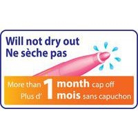 Feutre grosse pointe Visacolor Bic (Boîte de 12) - rouge - Image 3