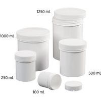 Pot plastique à couvercle vissant et inviolable - Image principale