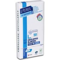 Enveloppe blanche autocollante Siligom 80g, 110x220 mm - Image 2