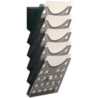 Kit de fixation murale pour présentoir Helit - A4 - Gris - Image 2