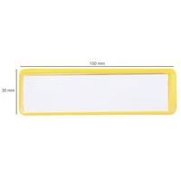 Porte-étiquette couleur adhésif ou magnétique - Manutan Expert - Image 4