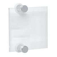 Crystal Sign - plaque de porte Carré 10.5 x 10.5 cm - Image principale