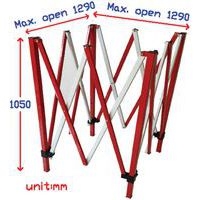 Barrière de chantier extensible - Manutan Expert - Image 5