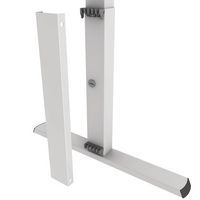 Bureau droit avec piétement réglable en T - Inesa - Image 3