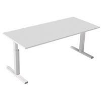 Bureau droit avec piétement réglable en T - Inesa - Image 2