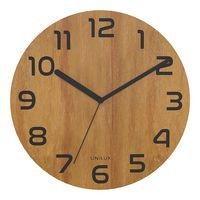 Horloge Palma Bambou noir/bois - Image principale
