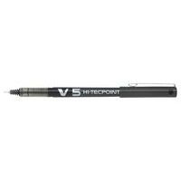 Roller Hi-Tecpoint V5 Pilot pointe aiguille extra fine 0.5 mm - noir - Image principale