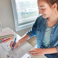 Boîte de 4 stylos feutre Flair® - assortis classique - Image 8