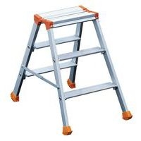 Marchepied aluminium Platinium double de chantier - Tubesca - Image principale