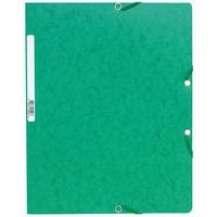 Chemise à élastique sans rabat carte lustrée 400gm²  A4 - Image 3