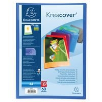 Protège-documents PP semi rigide kreacover® 120 vues A4 set de 8 - Image principale