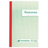 Lot de 10 Manifold factures 21x13,5cm 50 feuillets tripli autocopiants - Image principale