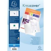 Lot de 30 chemises de présentation PP souple krea cover - a4 Blanc - Image principale