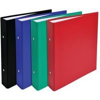 Set de 20 classeurs PP 2 anneaux 30mm A5 assorties - Image principale