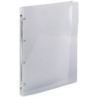 Lot de 20 classeurs 4 anneaux 15 mm polypropylène crystal - a4 Cristal - Image principale
