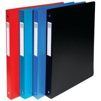 Classeur 4 anneaux 20 mm polypropylène étiquette dos A4 maxi - Image principale