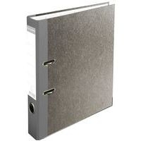 Lot de 20 Classeur à levier papier marbre gris dos de 50mm A4 - Image principale