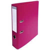 Lot de 10 classeurs à levier pvc a4 dos de 70mm Fuschia - Image principale