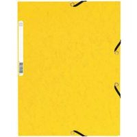 Chemise à élastique 3 rabats carte lustrée 355gm² A4 - Image 4