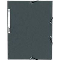 Chemise à élastique 3 rabats carte lustrée 355gm² A4 - Image 5