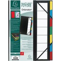 Trieur rigide ordonator dos extensible 7 compartiments noir - Image 2