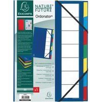 Trieur rigide ordonator dos extensible 7 compartiments noir - Image 3