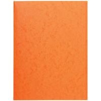 Lot de 25 chemises simple sans élastique avec 3 rabats 400gm² A4 Orange - Image principale