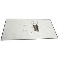 Classeur à levier export papier marbre gris a4 dos de 70mm - Image 2