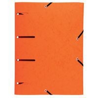 Chemise à élastiques 3 rabats perforées punchy 375g/m2 A4 - Image principale