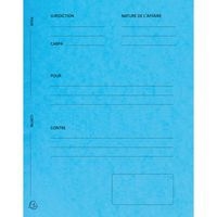 Lot de 5 paquets 25 dossier plaidoirie "pour/contre" 25x32cm Turquoise - Image principale