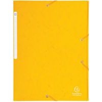 Lot de 25 chemises maxi capacity carte lustrée 425gm²  A4 Jaune - Image principale